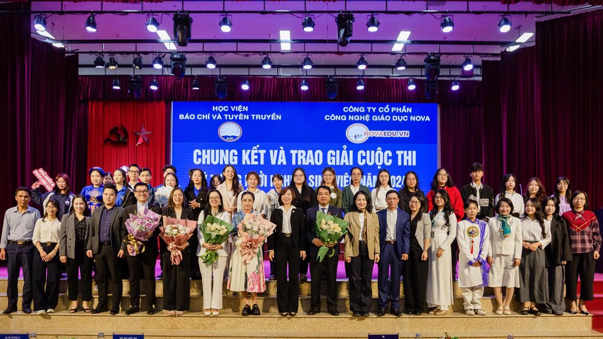 Chung kết và Trao giải Cuộc thi “Ý tưởng khởi nghiệp sinh viên năm 2024”