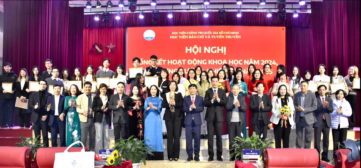 Hội nghị tổng kết hoạt động khoa học năm 2024 và phương hướng, nhiệm vụ năm 2025